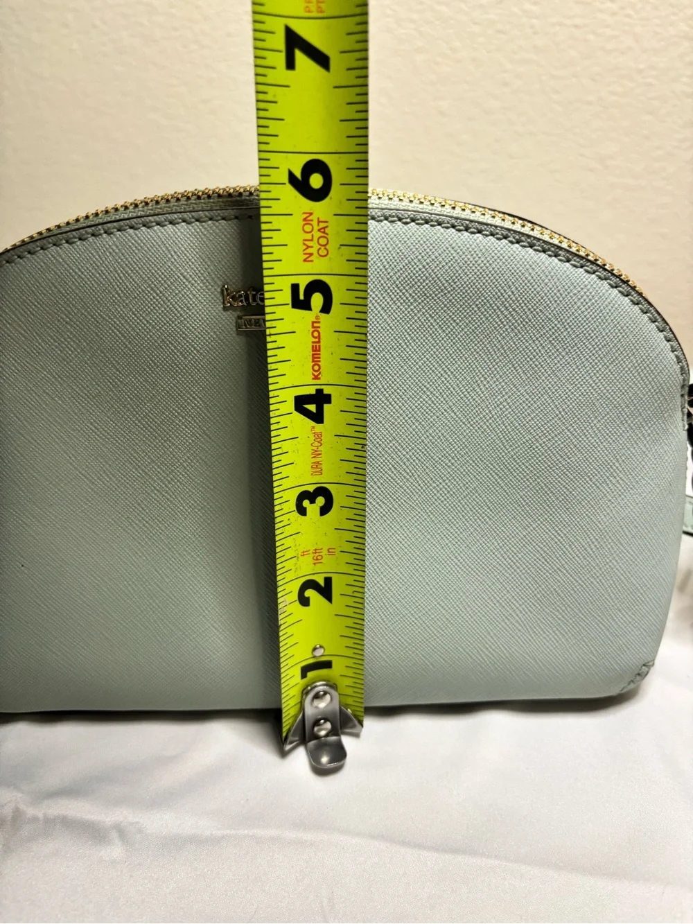 kate spade Perry Saffiano Leather Dome Crossbody
